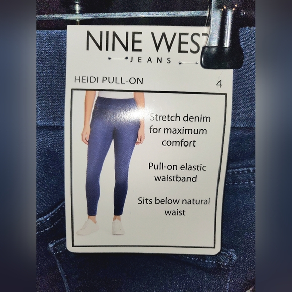 NINE WEST Heidi Pull On Skinny Pant - Picture 5 of 7